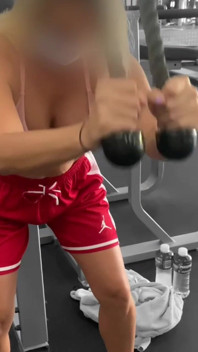 Wifey Working Out in the Gym