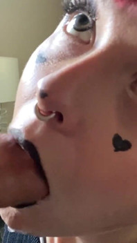 Close-up Asmr Long Tongue Blowjob