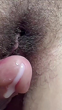 Fun in a Public Toilet, Rubbing a Stranger's