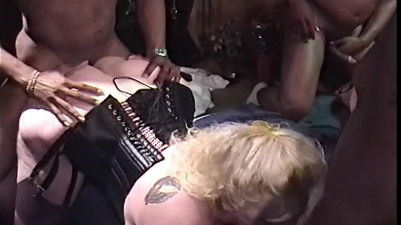 Julia Reaves world: Blonde MILF Drilled Hard by Multiple BBC in Gangbang