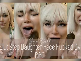 Lexxi Blakk: Slut stepdaughter face fucked by BBC