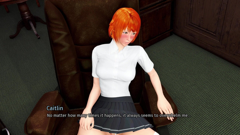 3D Cartoon Porn: Будинок у рифті 45 - Томас облизує пизду Кейтлін в бібліотеці