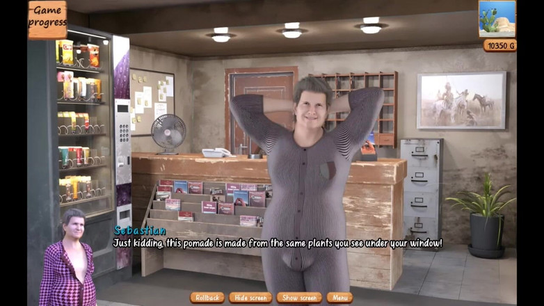 Neon2520: The Motel Gameplay (ntr Route) Sexy manželka fantazíruje o šukání hřebce