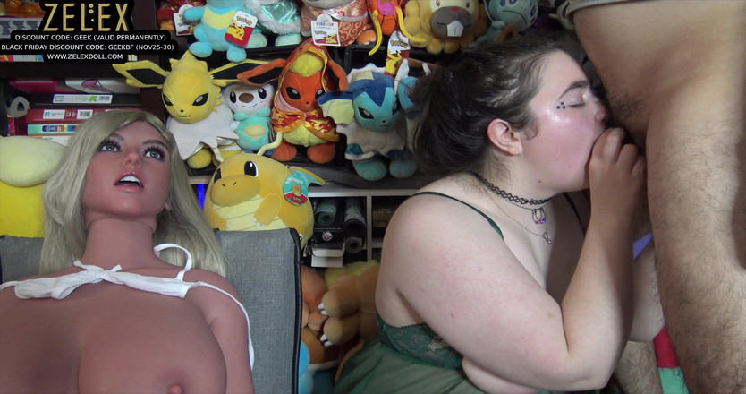 LustfulGeeks: Zelex Doll Threesome