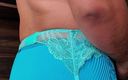 My panties: Mutandine complete in nylon e pizzo abbinate reggiseno e calze