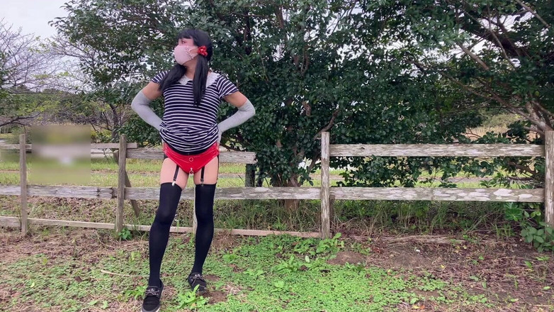 megu2002: 暴露在公园散步和停车场