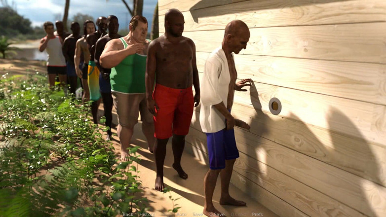 Dirty GamesXxX: The East Block: 30 Men Interracial Glory Hole Blowjob Deepthroat Cum...
