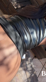 Slutty Black Girl Gets a Dripping Creampie