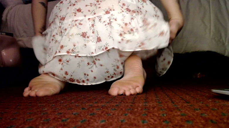 Abby Anna: 벌리고 애널을 벌리는 백보기 보지