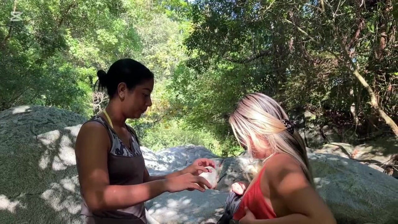 Bridney Star: Latinas Experiment with Two Cocks in Their Mouth Part 1