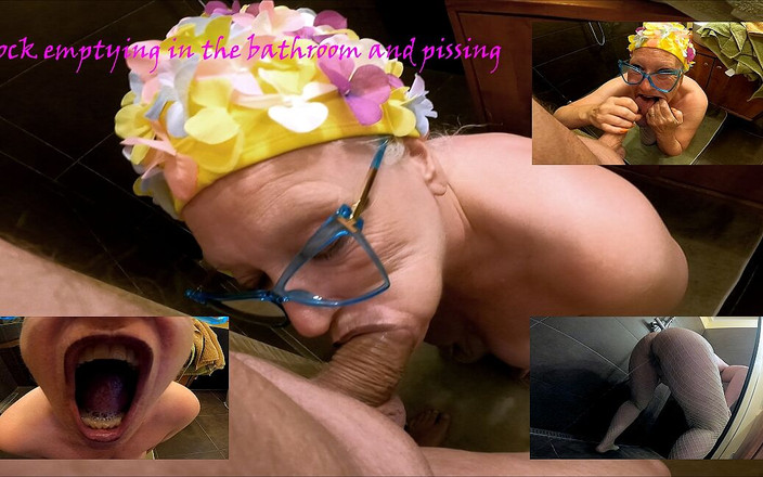 Hotvaleria: Svuotare il mio cazzo in bagno e pisciare