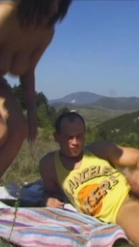 The Damsel Fucked in the Countryside