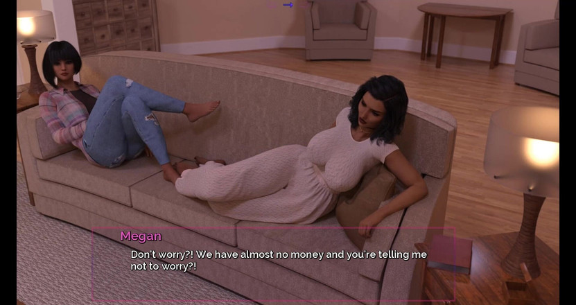 Visual Novels: Ferme-toi et danse - partie 2 - une blonde avec Martini