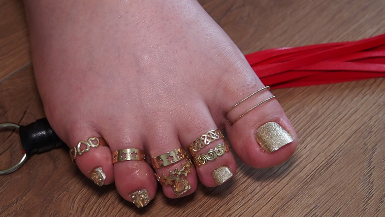 Anastasia Gree: 私の足を尊重する:崇拝の儀式