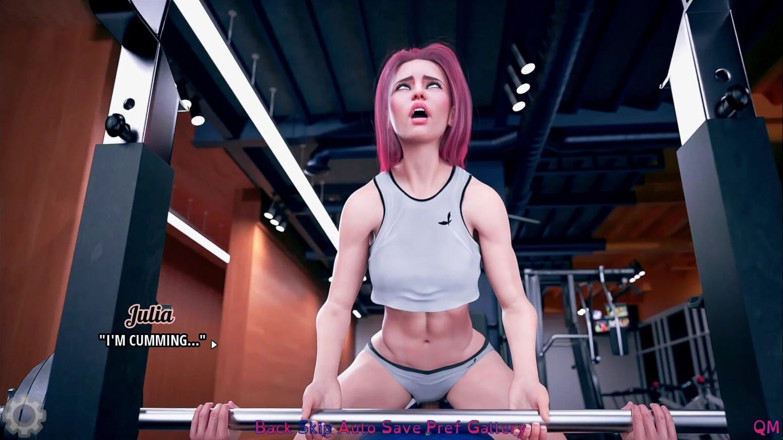 Hades mornignstar: Simon Fuck Gym Trainer by Accident (double Fucked)