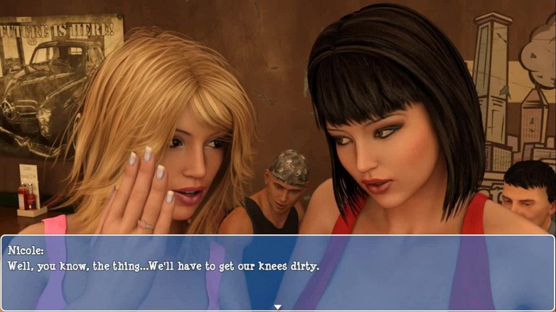 Dirty GamesXxX: Lily of the valley: två slampiga kåta husfruar ep 26