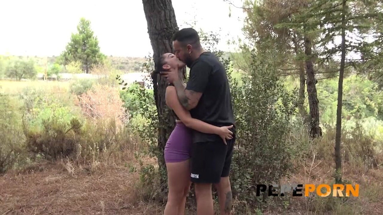 PepePorn: Public Threesome With a Married Couple - Husband Wants to Give...
