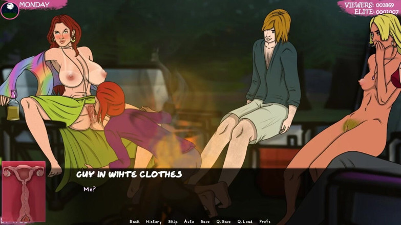 XXX Games Bunk: Lust Town - Gameplay - Roleplay - Beach Party Bukkake Facial