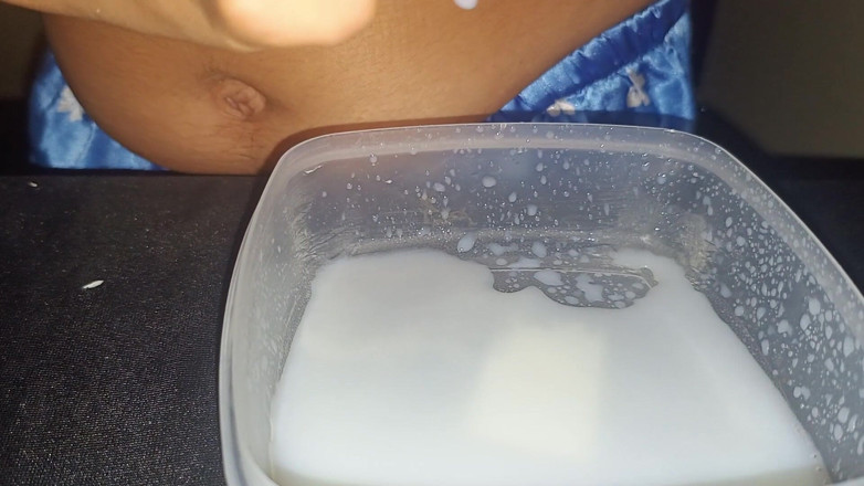 princess_andrea_: Emptying My Engorged Breasts: Satisfying Solo Hand Milking