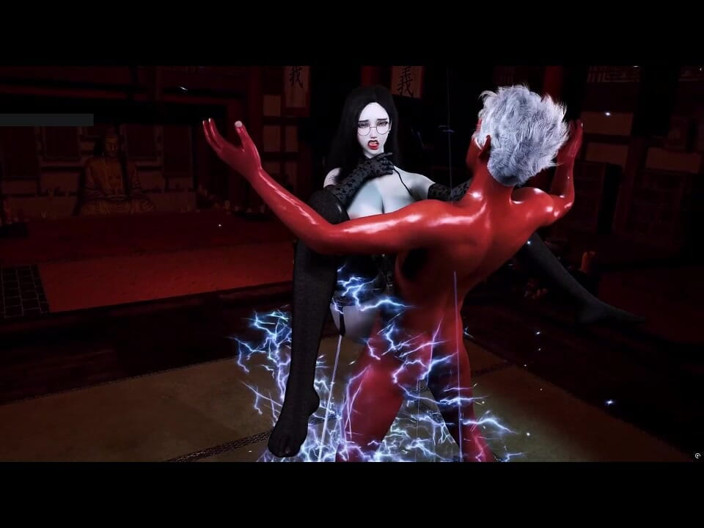 Soiyu Hentai: Вічна пристрасть богині: вигини в русі - 3d анімація хентай