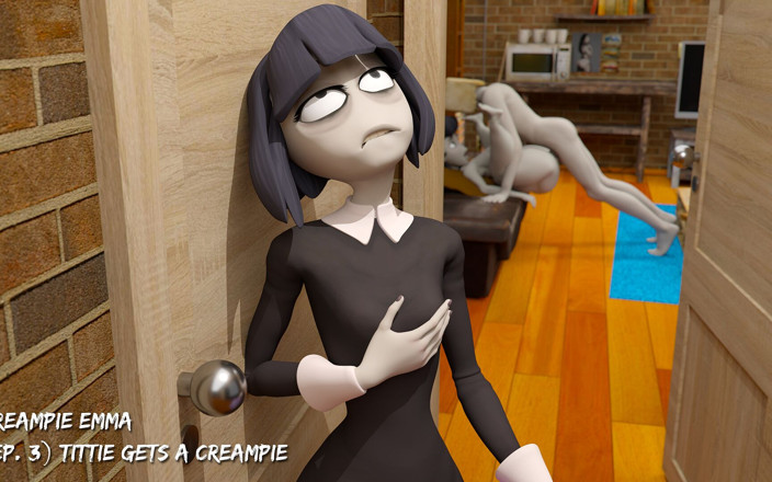 Pubic Noodle: Creampie Emma - Tittie Gets a Creampie (ep3)