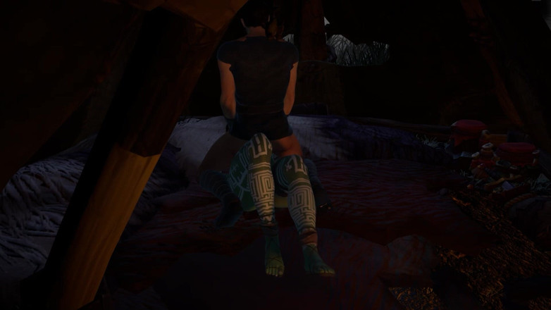 Wraith ward: Pounding a Tribal Orc Woman Only to Cum on Her...