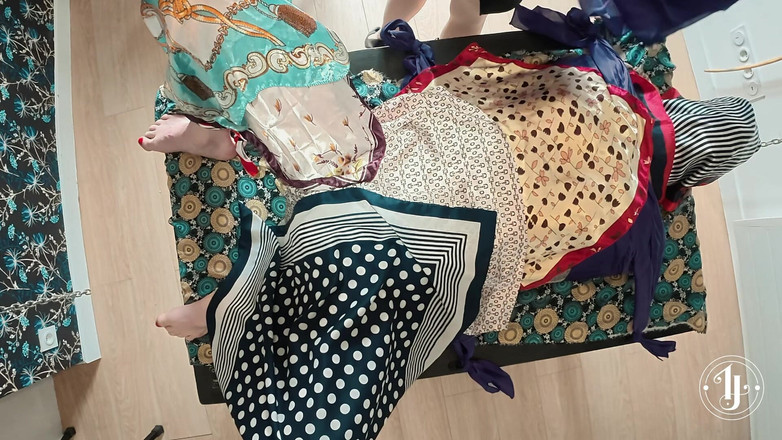 InannaJustice: Ejaculare senzuală Legături de tachinare: Inanna Justice Binds și tachinează până...