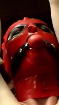 Masked France Slut Used in BDSM Session