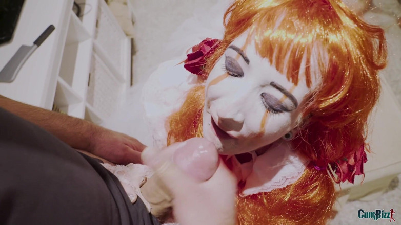 Cumbizz: Dutch clown cumslut Halloween