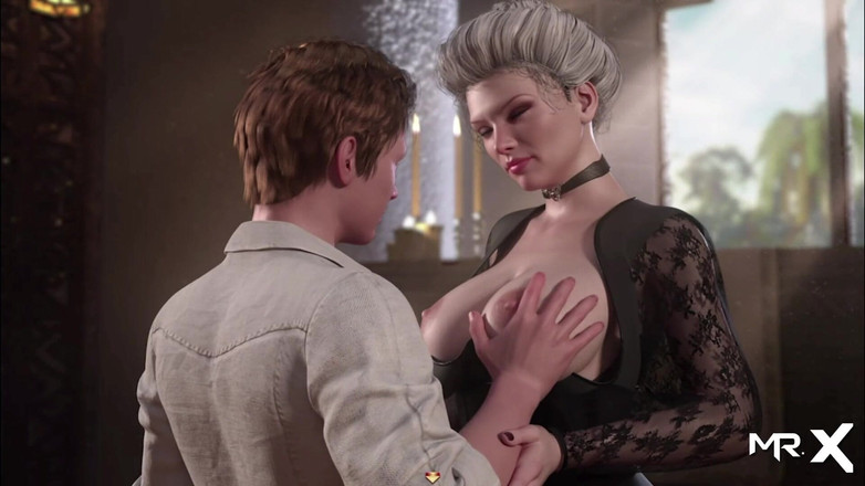 Mr Studio X: Treasureofnadia - 熟女E2 92による机の上でのE2まんこ舐め