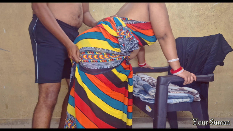 Your_Suman: Indische stiefmutter wird mit dickem arsch und muschi hart gefickt