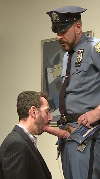 Riding the Biggest Cop Cock