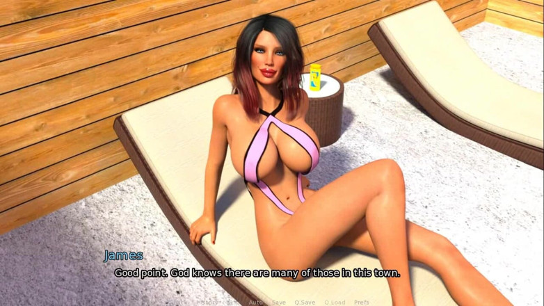 Dirty GamesXxX: Thirsty for my guests: guy and a sexy mature MILF...