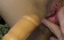 Nordic Roots &amp; Teabeanie Scott: Wet Pink Pussy Machine Fuck Close up