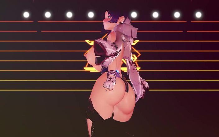 Mmd anime girls: Mmd R-18 Anime Girls Sexy Dancing Clip 218