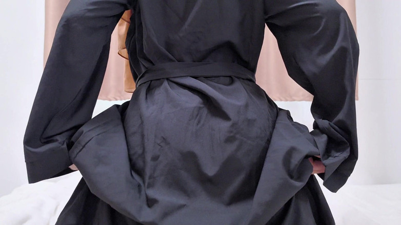 LittleMuslim: POV: Watch Your Hijabi Girl Tease in a Black Abaya
