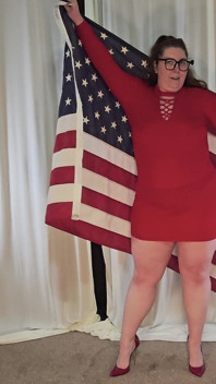 Tall Thick BBW Tries on World Cup Outfits