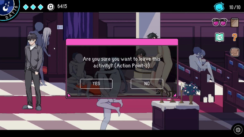 NSFWOtaku: Hentai Game - Church Hentai Sex Scenes 2 (rika the Lewd Nun Heroines) -...