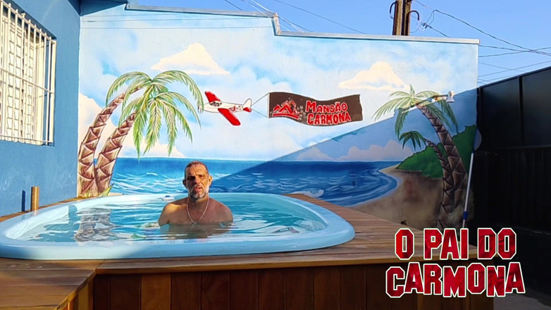 Carmona's father: Opaidocarmona geniet van een zwembad en wil een kont neuken