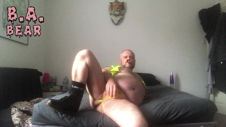 B A Bear: Fat Stepdaddy Dressed Like a Piggy Slut