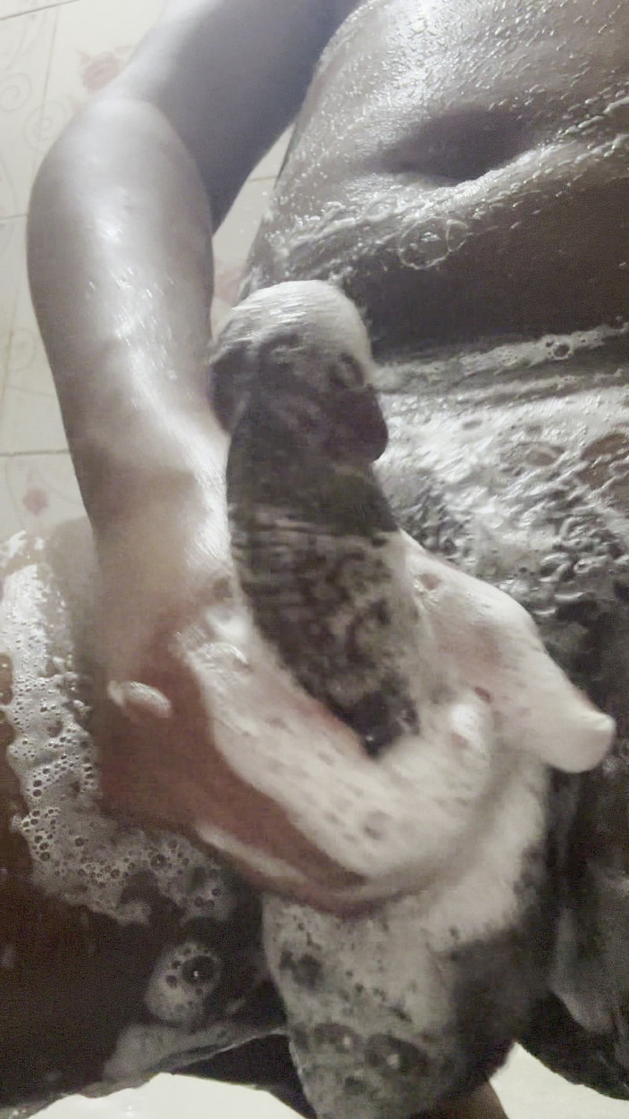 Hacker Boy: Desi indischer großer schwarzer dicker schwanz masturbiert