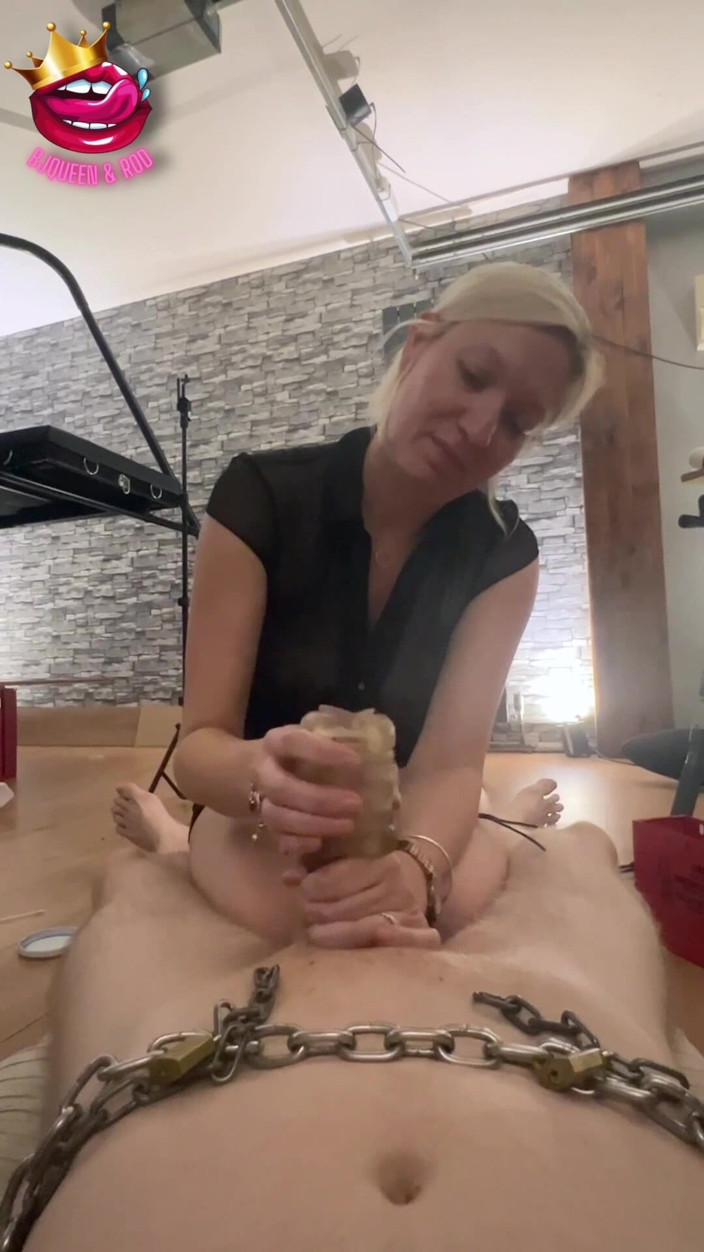 Mistress_BJQueen: Розблокувати цнотливість, обрізаний, зруйнований, відмовлено з лідокаїном, гель для заціпеніння