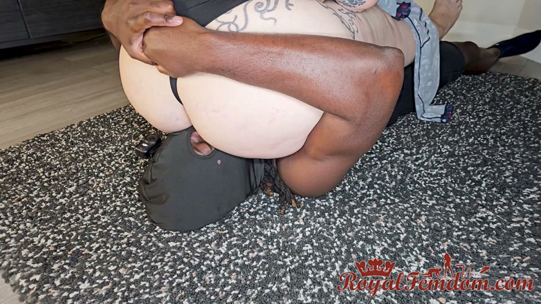 Royal Femdom: Vollgewicht bBW arsch facesitting HD