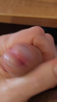 Big Dick and Very Large Ball Jerking with Cum