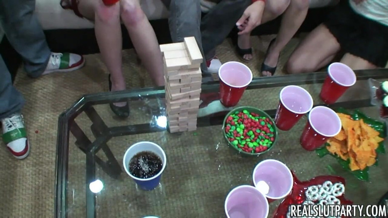 Real Slut Party: Real Slut Party - Welcoming Santa to Our House a Xxxmas...