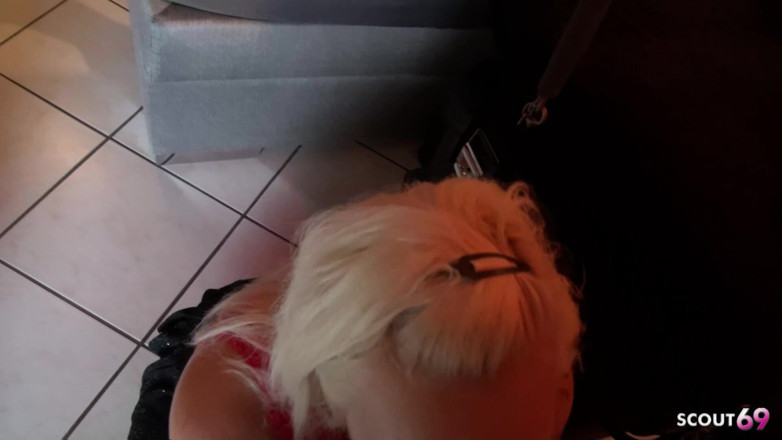 Scout69: German Curvy Inked Girl Give Real Quick POV Blowjob to...
