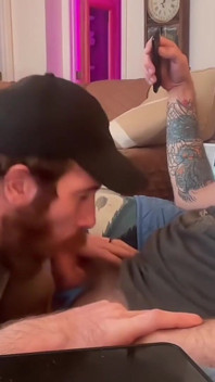 Late Night BJ for Husband Cum Swallow