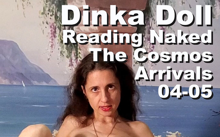 Cosmos naked readers: Dinka pop naakt lezend De Cosmos Aankomsten