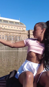 In Prague by the River