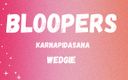 Michellexm: Bloopers Karnapidasana Wedgie